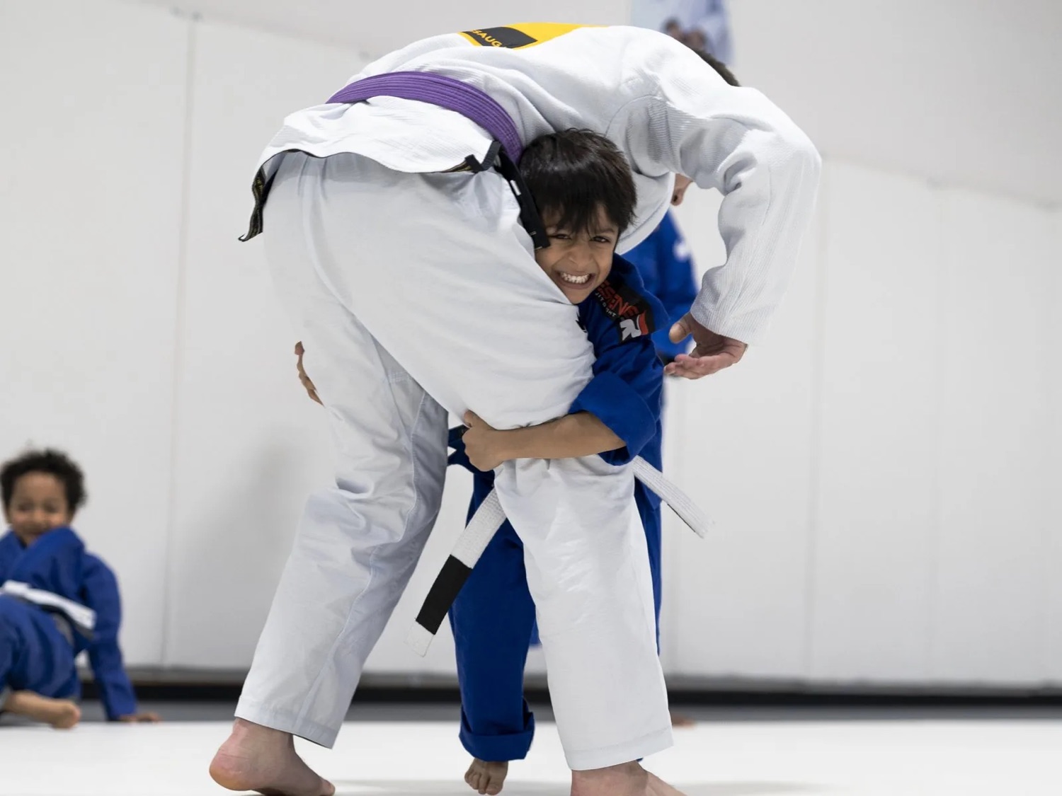 Mini Ninjas Brazilian Jiu-Jitsu class